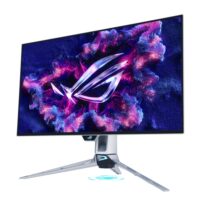 ASUS ROG Swift OLED PG27AQWP-W 26.5" Gaming Monitor – Tandem WOLED QHD 540Hz / 720Hz Dual Mode, 0.02ms GTG, HDR True Black 500, G-SYNC Compatible, FreeSync Premium Pro - Image 2