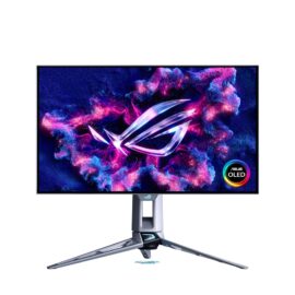 ASUS ROG Swift OLED PG27AQWP-W 26.5" Gaming Monitor – Tandem WOLED QHD 540Hz / 720Hz Dual Mode, 0.02ms GTG, HDR True Black 500, G-SYNC Compatible, FreeSync Premium Pro