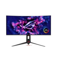 ASUS ROG Swift OLED PG34WCDN 34" Curved WQHD QD-OLED Gaming Monitor – 360Hz, 0.03ms GTG, DisplayPort 2.1, USB-C 90W, HDR10, G-SYNC Compatible