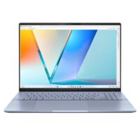 ASUS Vivobook S16 S5606CA-SB92 AI Laptop – Intel Core Ultra 9 285H, 32GB LPDDR5X, 1TB PCIe SSD, 16" 2.8K OLED 120Hz, Intel Arc Graphics, RGB Backlit Keyboard, Windows 11 Home, Mist Blue