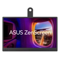 ASUS ZenScreen MB169CK 15.6" Portable IPS Monitor – Full HD, USB-C, Mini HDMI, Anti-Glare, Ultra Slim, Travel Sleeve