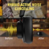 ATTACK SHARK G500 Ultra-Light Dual-Mode Gaming Headset - Black - Image 8