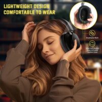 ATTACK SHARK G500 Ultra-Light Dual-Mode Gaming Headset - Black - Image 4