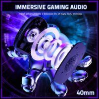 ATTACK SHARK L80 PRO Wireless Gaming Headset - Black - Image 6