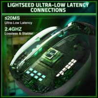 ATTACK SHARK L80 PRO Wireless Gaming Headset - White - Image 8