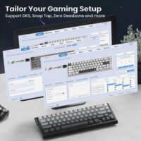 ATTACK SHARK X68PRO HE Wireless Rapid Trigger Keyboard Magnetic Switch - Moonlit Night - Image 3