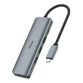 Amaze A325 Pro 5 in 1 Type C Multifunction Hub 4k -60hz