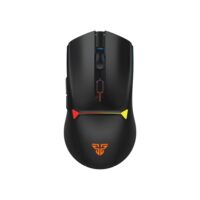 Fantech Crypto II Wireless WG7V2RD Gaming Mouse Black – Tri-Mode Connectivity, 12,000 DPI, 1000Hz Polling, Charging Dock, RGB Lighting