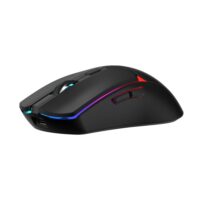 Fantech Crypto II Wireless WG7V2RD Gaming Mouse Black – Tri-Mode Connectivity, 12,000 DPI, 1000Hz Polling, Charging Dock, RGB Lighting - Image 5