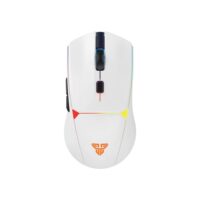 Fantech Crypto II Wireless WG7V2RD Gaming Mouse White – Tri-Mode Connectivity, 12,000 DPI, 1000Hz Polling, Charging Dock, RGB Lighting - Image 2