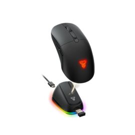 Fantech Kanata Wireless WG9RD Gaming Mouse Black – Tri-Mode Connectivity, 12,000 DPI, 1000Hz Polling Rate, 88g Lightweight, Bluetooth 5.4