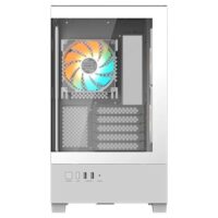 GIGABYTE C201 PANORAMIC Mid Tower Gaming Case - White - Image 3