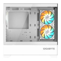 GIGABYTE C201 PANORAMIC Mid Tower Gaming Case - White - Image 4