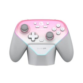 GameSir Super Nova Wireless Multiplatform Hall Effect Gaming Controller with Smart Charging Dock Whipped Pink