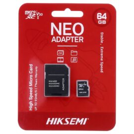 HIKSEMI C1 64GB Micro SD Card (TF Card) – Class 10, UHS-I, Up to 92MB/s Read Speed, High Compatibility Storage Card