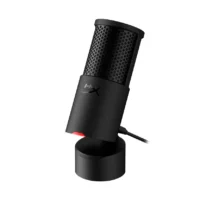 HyperX SoloCast 2 USB Gaming Condenser Microphone – 24-bit/96kHz, Cardioid Polar Pattern, Tap-to-Mute, USB-C Plug & Play for PC & Mac (Black) - Image 2