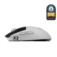 Logitech G PRO X2 SUPERSTRIKE Wireless Gaming Mouse – HERO 2 Sensor, 44,000 DPI, 8K Polling Rate, HITS Analog Switches, LIGHTSPEED 2, USB-C, 60g - Image 2