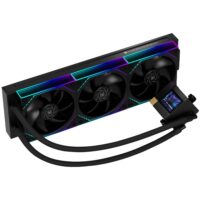 Thermalright Core Matrix 360 Vision ARGB Black AIO Liquid CPU Cooler – 360mm Radiator, 3.95" IPS LCD Display, 3×120mm PWM ARGB Fans - Image 3
