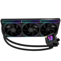 Thermalright Core Matrix 360 Vision ARGB Black AIO Liquid CPU Cooler – 360mm Radiator, 3.95" IPS LCD Display, 3×120mm PWM ARGB Fans - Image 4