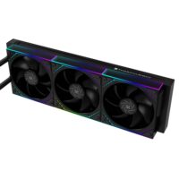 Thermalright Core Matrix 360 Vision ARGB Black AIO Liquid CPU Cooler – 360mm Radiator, 3.95" IPS LCD Display, 3×120mm PWM ARGB Fans - Image 5