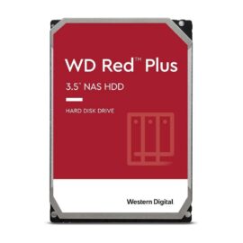 WESTERN DIGITAL Red Plus 6TB 3.5" NAS Hard Drive SATA 3.5-Inch, 5640 RPM