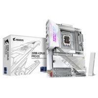 Gigabyte Z890 AORUS PRO ICE Intel Z890 ATX Motherboard – LGA 1851, DDR5, PCIe 5.0, Wi-Fi 7, Thunderbolt 4, 5GbE LAN