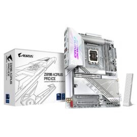 Gigabyte Z890 AORUS PRO ICE Intel Z890 ATX Motherboard – LGA 1851, DDR5, PCIe 5.0, Wi-Fi 7, Thunderbolt 4, 5GbE LAN