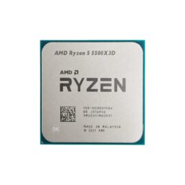 AMD Ryzen 5 5500X3D 6-Core 12-Thread Desktop Processor Tray | Up to 4.0GHz | 96MB L3 Cache | 3D V-Cache | AM4 | DDR4 | PCIe 4.0 | 105W |
