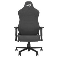 Asus SL201C Rog Aethon Fabric Edition Gaming Chair All-Steel Frame Dual-Density Seat Cushion, 2D Armrests with Soft Padding Ergonomic Lumbar Support for  High Back Chair for Home Office & Gaming