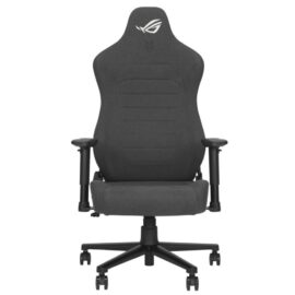 Asus SL201C Rog Aethon Fabric Edition Gaming Chair All-Steel Frame Dual-Density Seat Cushion, 2D Armrests with Soft Padding Ergonomic Lumbar Support for  High Back Chair for Home Office & Gaming