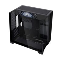 LIAN LI O11 VISION-M Black Micro-ATX PC Case | Dual-Chamber | 3-Sided Tempered Glass | 360mm AIO Support | 410mm GPU Clearance | 140mm Fan Included | USB-C - Image 3