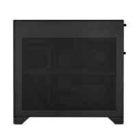 LIAN LI O11 VISION-M Black Micro-ATX PC Case | Dual-Chamber | 3-Sided Tempered Glass | 360mm AIO Support | 410mm GPU Clearance | 140mm Fan Included | USB-C - Image 5
