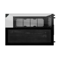 LIAN LI O11 VISION-M Black Micro-ATX PC Case | Dual-Chamber | 3-Sided Tempered Glass | 360mm AIO Support | 410mm GPU Clearance | 140mm Fan Included | USB-C - Image 6