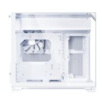 LIAN LI O11 VISION-M White Micro-ATX PC Case | Dual-Chamber | 3-Sided Tempered Glass | 360mm AIO Support | 410mm GPU Clearance | 140mm Fan Included | USB-C - Image 5