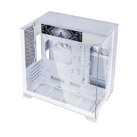 LIAN LI O11 VISION-M White Micro-ATX PC Case | Dual-Chamber | 3-Sided Tempered Glass | 360mm AIO Support | 410mm GPU Clearance | 140mm Fan Included | USB-C - Image 3