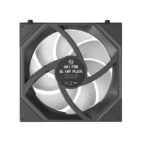 LIAN LI UNI FAN SL-INF FLEX 3-Pack 120mm Reverse Blade ARGB Black Case Fans | 2200RPM | 65.7 CFM | 2.85mmH₂O | L-Wireless Controller | Infinity Mirror RGB - Image 3