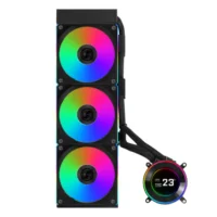 Lian Li HydroShift II LCD-C 360R ARGB 360mm AIO Liquid CPU Cooler - Black - Image 2