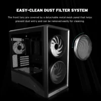 Lian Li VECTOR V150 INF Black Micro-ATX PC Case | Dual-Chamber Design | 360mm Radiator Support | UNI FAN INF Wireless | Tempered Glass Side Panel | USB-C - Image 5