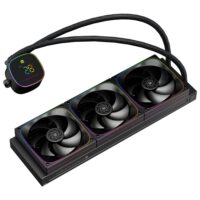 Thermalright Frozen Horizon 360 Digital ARGB Black AIO CPU Liquid Cooler | 360mm Aluminum Radiator | Digital Display | 2000RPM Fans | LGA1851/LGA1700 | AM5/AM4 - Image 3