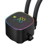 Thermalright Frozen Horizon 360 Digital ARGB Black AIO CPU Liquid Cooler | 360mm Aluminum Radiator | Digital Display | 2000RPM Fans | LGA1851/LGA1700 | AM5/AM4 - Image 7