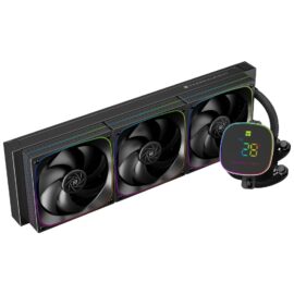 Thermalright Frozen Horizon 360 Digital ARGB Black AIO CPU Liquid Cooler | 360mm Aluminum Radiator | Digital Display | 2000RPM Fans | LGA1851/LGA1700 | AM5/AM4