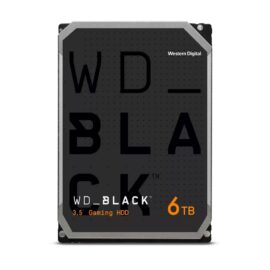 WD BLACK 6TB 7200RPM Desktop Gaming HDD | WD6004FZWX | SATA 6Gb/s | 128MB Cache | CMR | 3.5-Inch Internal Hard Drive | 229MB/s