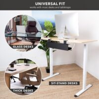 MXG 2in1 Under-Desk Cable Management Tray - Image 3