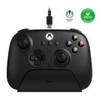 8BitDo Ultimate 3-Mode Wireless Controller for Xbox Black | Hall Effect Joysticks & Triggers | 2.4G | Bluetooth | Charging Dock