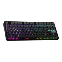 AULA F87 Pro Wireless Mechanical Gaming Keyboard 80% TKL, Space Crystal Linear Switch, Gasket Mount, RGB, Tri-Mode Bluetooth 5.0/2.4GHz/USB-C, 4000mAh – Black - Image 2