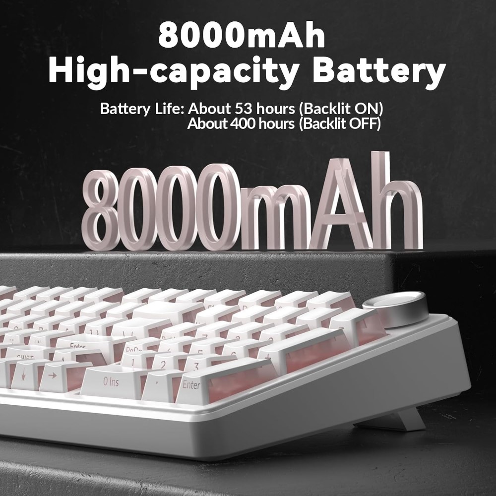 Buy AULA F99 Pro Wireless Mechanical Keyboard 96% Gasket Hot Swappable ...