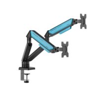 Anda Seat Stealth II Duo A6D-2S Ergonomic Monitor Arm Blue AD-W-A6D-2S-BS - Image 2
