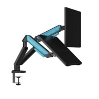 Anda Seat Stealth II Duo A6D-2S Ergonomic Monitor Arm Blue AD-W-A6D-2S-BS - Image 6