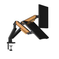 Anda Seat Stealth II Duo A6D-2S Ergonomic Monitor Arm Orange AD-W-A6D-2S-BO - Image 6