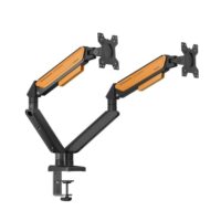 Anda Seat Stealth II Duo A6D-2S Ergonomic Monitor Arm Orange AD-W-A6D-2S-BO